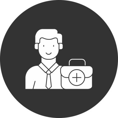 işadamı vektör simge tasarlamak