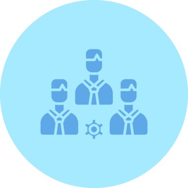 İş ve finans simgesinin vektör illüstrasyonu