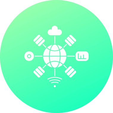 Vektör Genel Ağ simgesi