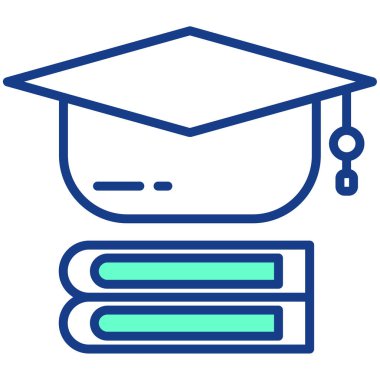 Eğitim. Web simgesi basit illüstrasyon