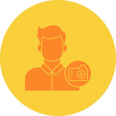 Modern simgenin vektör illüstrasyonu