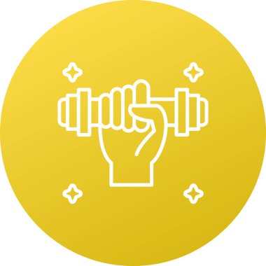 çizgi el eldiveni simgesi beyaz arkaplanda izole edildi. Yemek eldiveni işareti. Elle pişirme eldiveni ekipman renkli taslak konsepti. vektör.