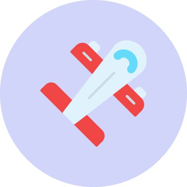 Uçak. Web simgesi basit illüstrasyon