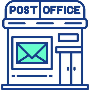 Postane. Ağ simgesi. dizayn