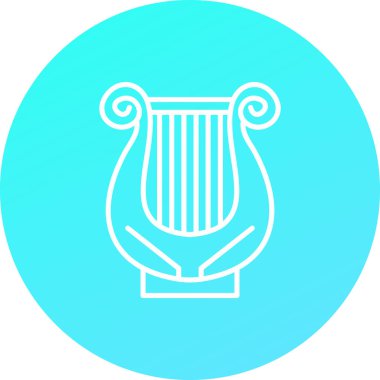 Benzersiz sütun vektörü simgesi