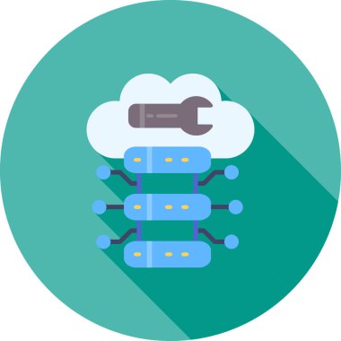 Bulut hesaplama. Web simgesi