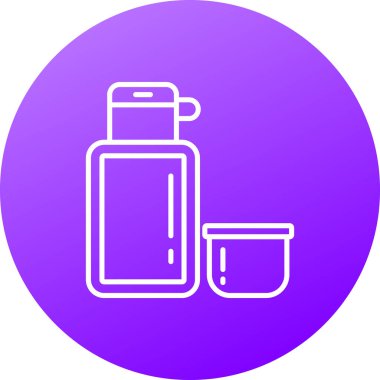 Bir kahve simgesinin vektör çizimi