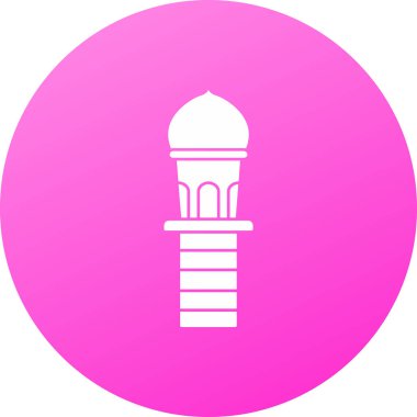 Cami. Web simgesi basit illüstrasyon