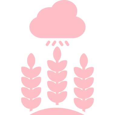 bulut web simgesi vektör illüstrasyonu