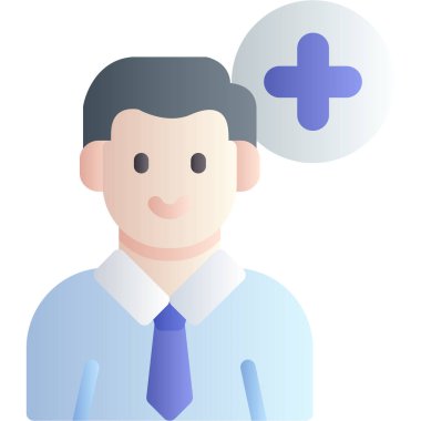 Doktor Simge vektör illüstrasyonu