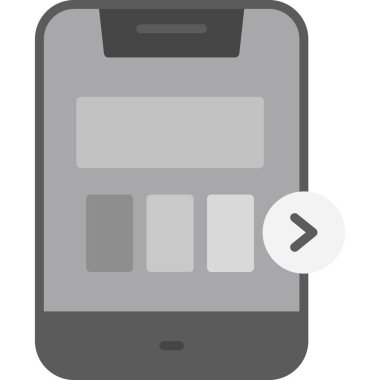 cep telefonu vektör simgesi