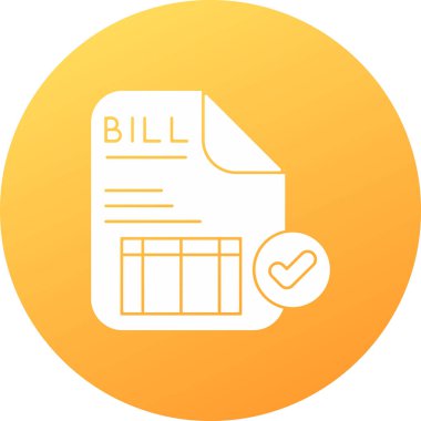 Belgenin modern basit eksik simgesinin vektör illüstrasyonu