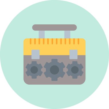 Fabrika. Web simgesi basit illüstrasyon