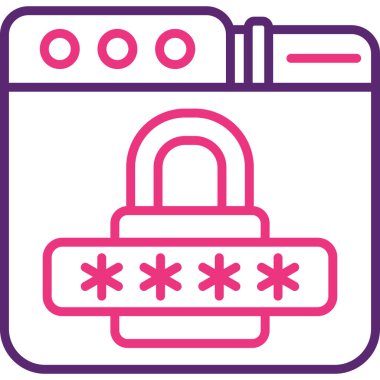 parola kilidi simgesi