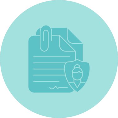 Dosya. Web simgesi basit illüstrasyon