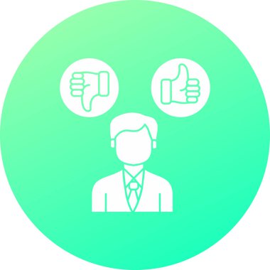 İş ve finans simgesinin vektör illüstrasyonu