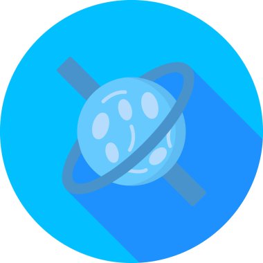 Uydu. Web simgesi basit illüstrasyon