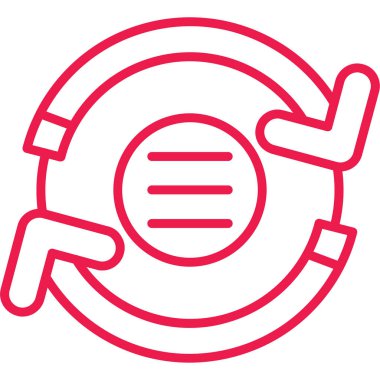 hedef simge vektör illüstrasyonu