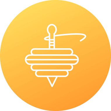 Modern simgenin vektör illüstrasyonu