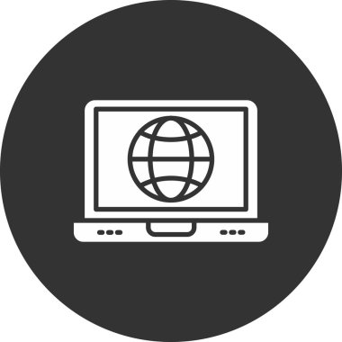 seo modern simgesinin vektör illüstrasyonu