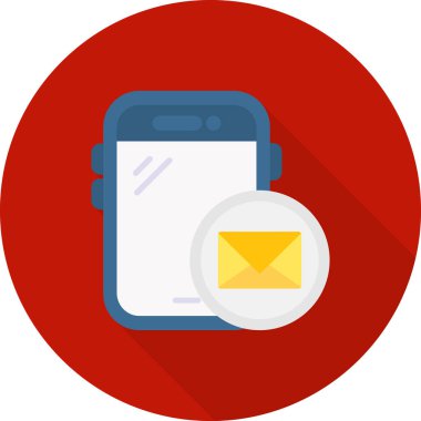 E- posta simgesi düz biçimli