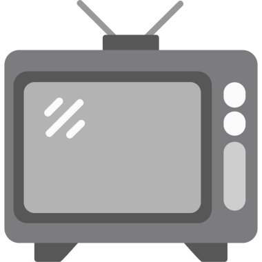 televizyon simgesi, özet vektörü