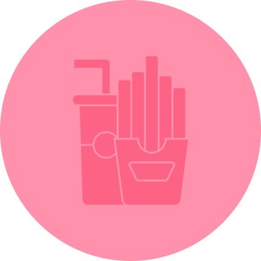 Modern simgenin vektör illüstrasyonu