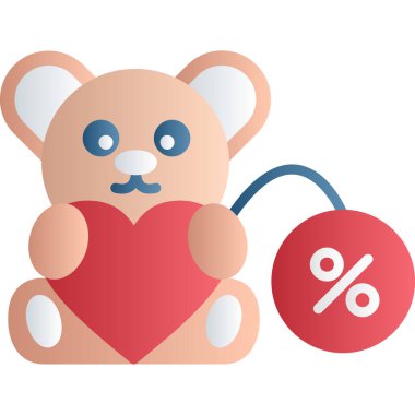 Ayı yürekli ve balonla