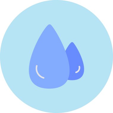 Su damlası. Basit tasarım