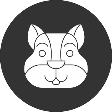 Tasmalı bir köpeğin vektör çizimi