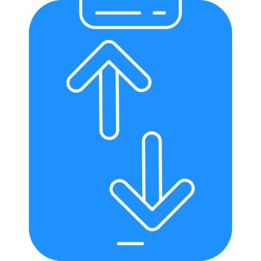 ok simgesi, beyaz arkaplanda vektör illüstrasyon tasarımı