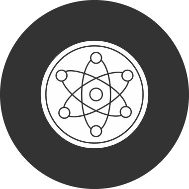 Bilim simgesi vektör illüstrasyonu