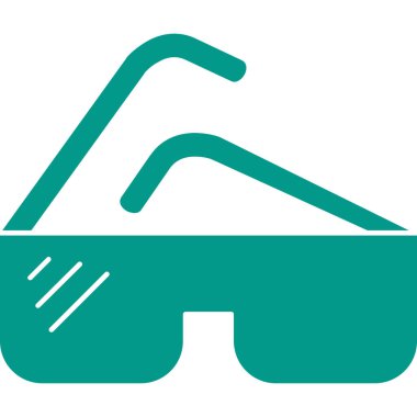 güneş gözlüğü ve güneş kremi vektör tasarımı