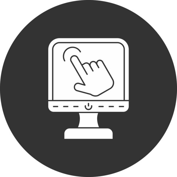 Иллюстрация вектора монитора