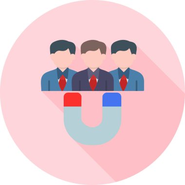 İş simgesinin vektör illüstrasyonu