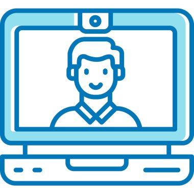 video arama vektör simgesi