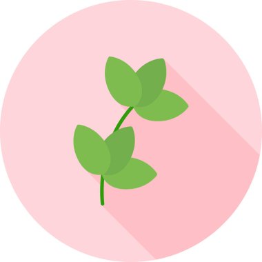 bitki simgesi vektör illüstrasyonu