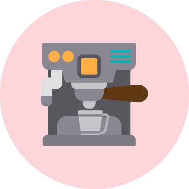 kahve makinesi vektör çizim