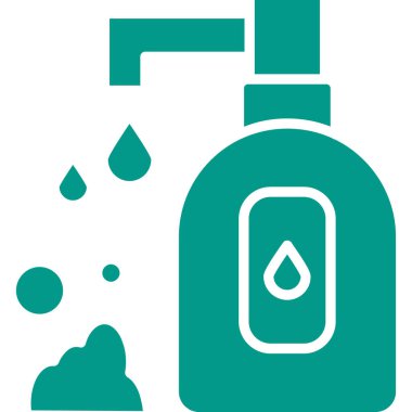 Şişe. Web simgesi basit illüstrasyon