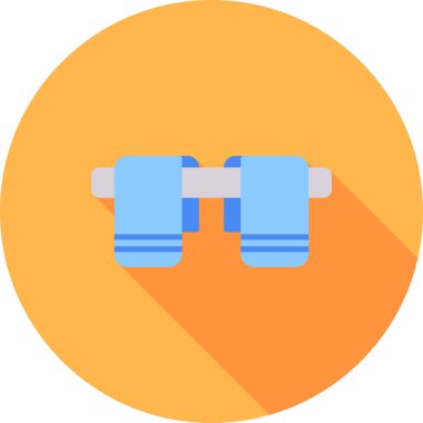 spor ve sağlık yassı simgesi, vektör, illüstrasyon