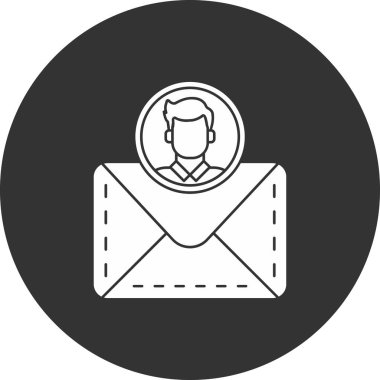 posta vektör simgesi modern illüstrasyon