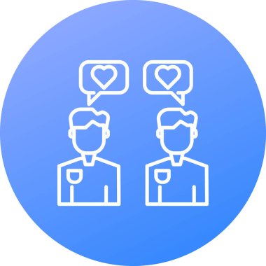 Basit vektör simgesi, illüstrasyon