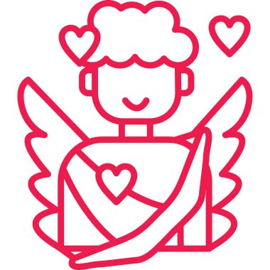 Melek Aşk Tanrısı ikonu - Sevgililer Günü