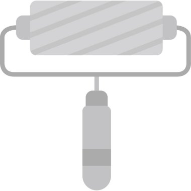 Tekerlek boyama simgesi düz stil