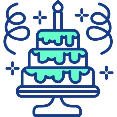 pasta pasta ikonu ana hatlarıyla