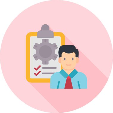 Kontrol listesi için iş düzlüğü simgesi, liste