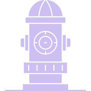 Tek bir gaz simgesinin vektör illüstrasyonu