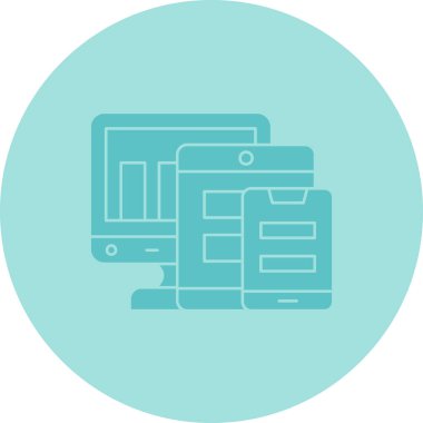 Dosya simgesinin vektör illüstrasyonu