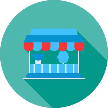 dükkan vektör simgesi modern ikon vektör illüstrasyonu