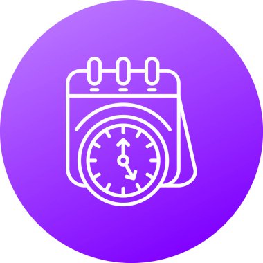 Takvim web simge vektör çizim